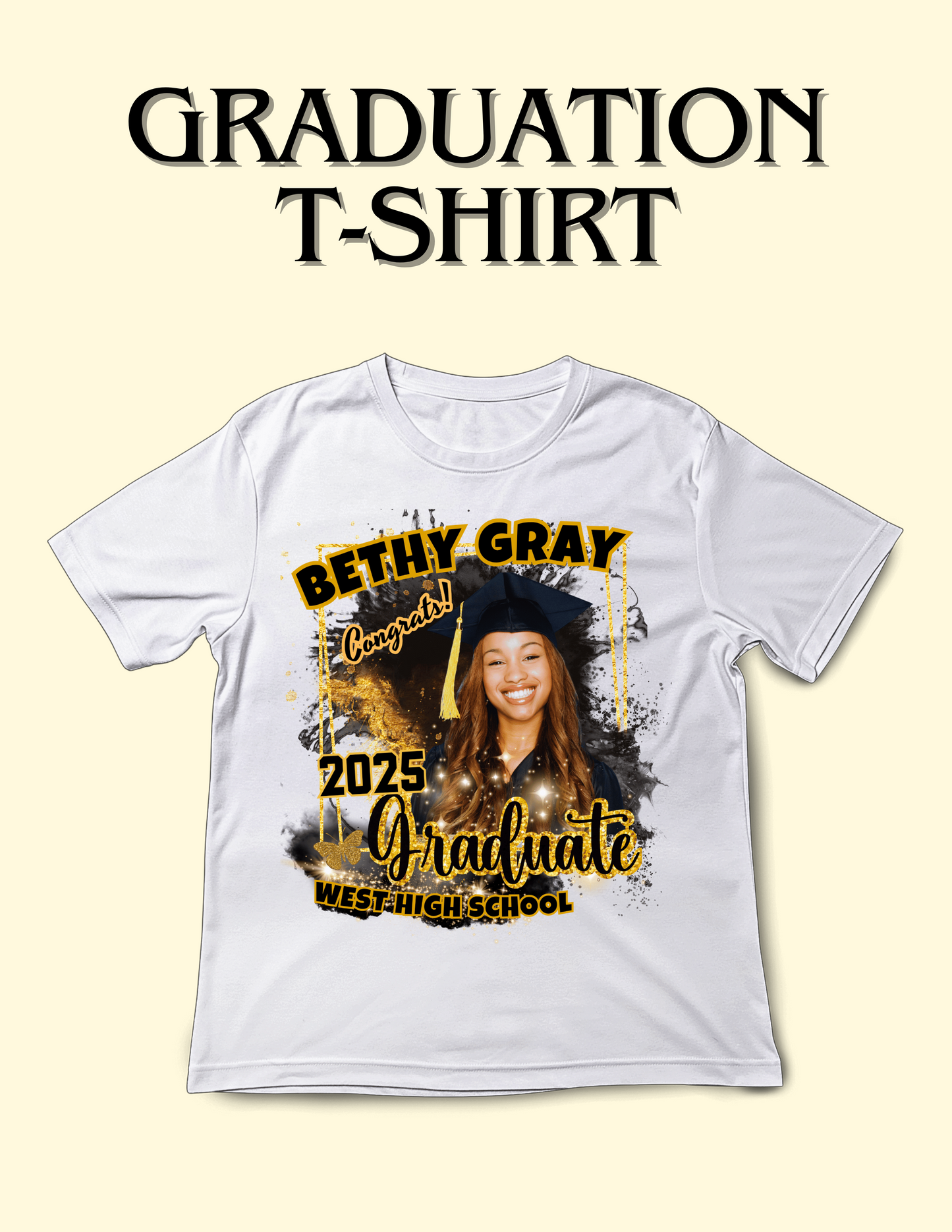 Graduation Stole and T-Shirt
