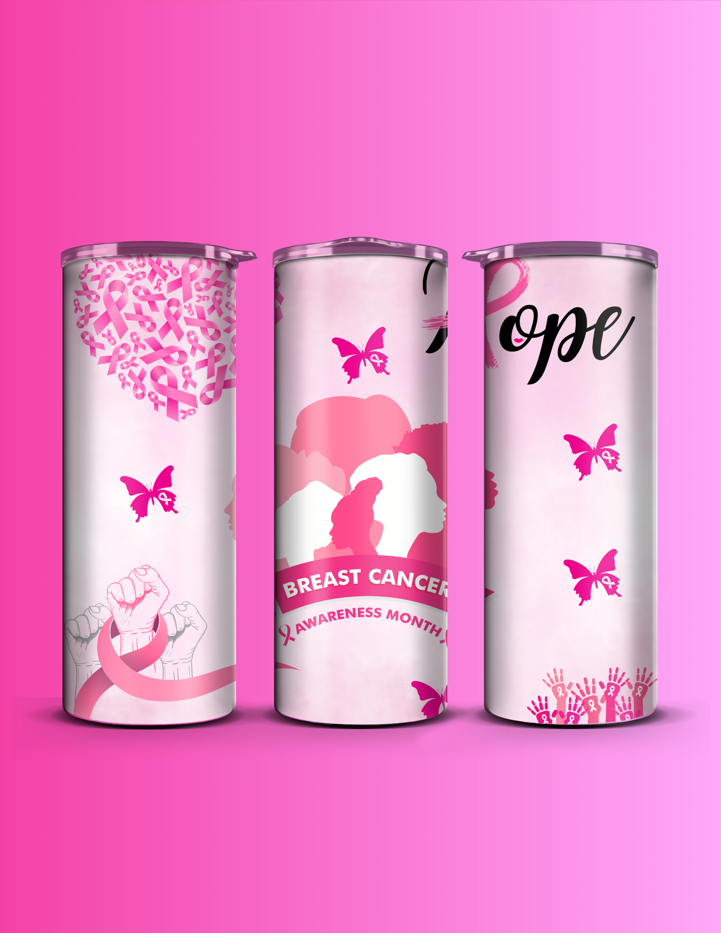 Breast Cancer Awareness Tumbler