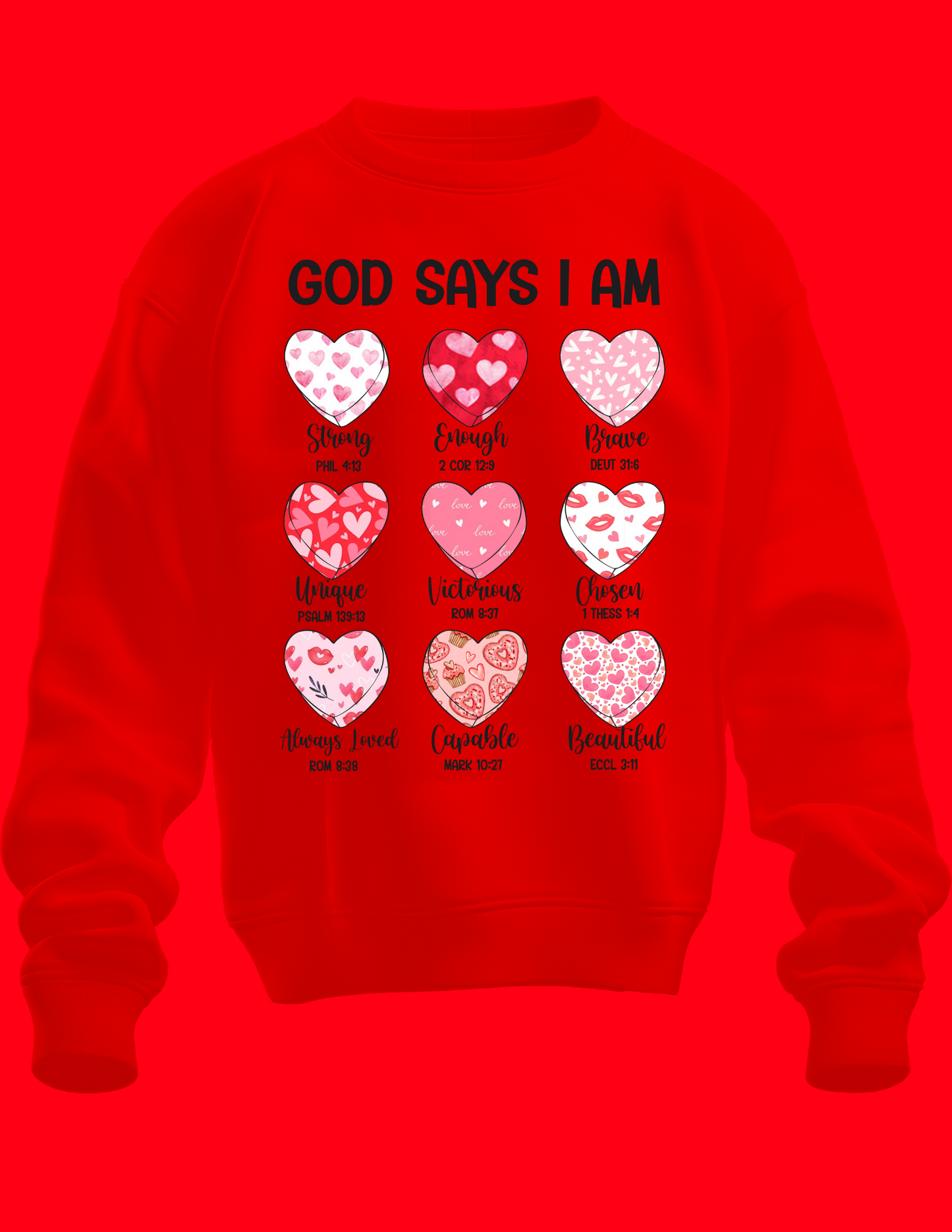 God Says I Am (Hearts)