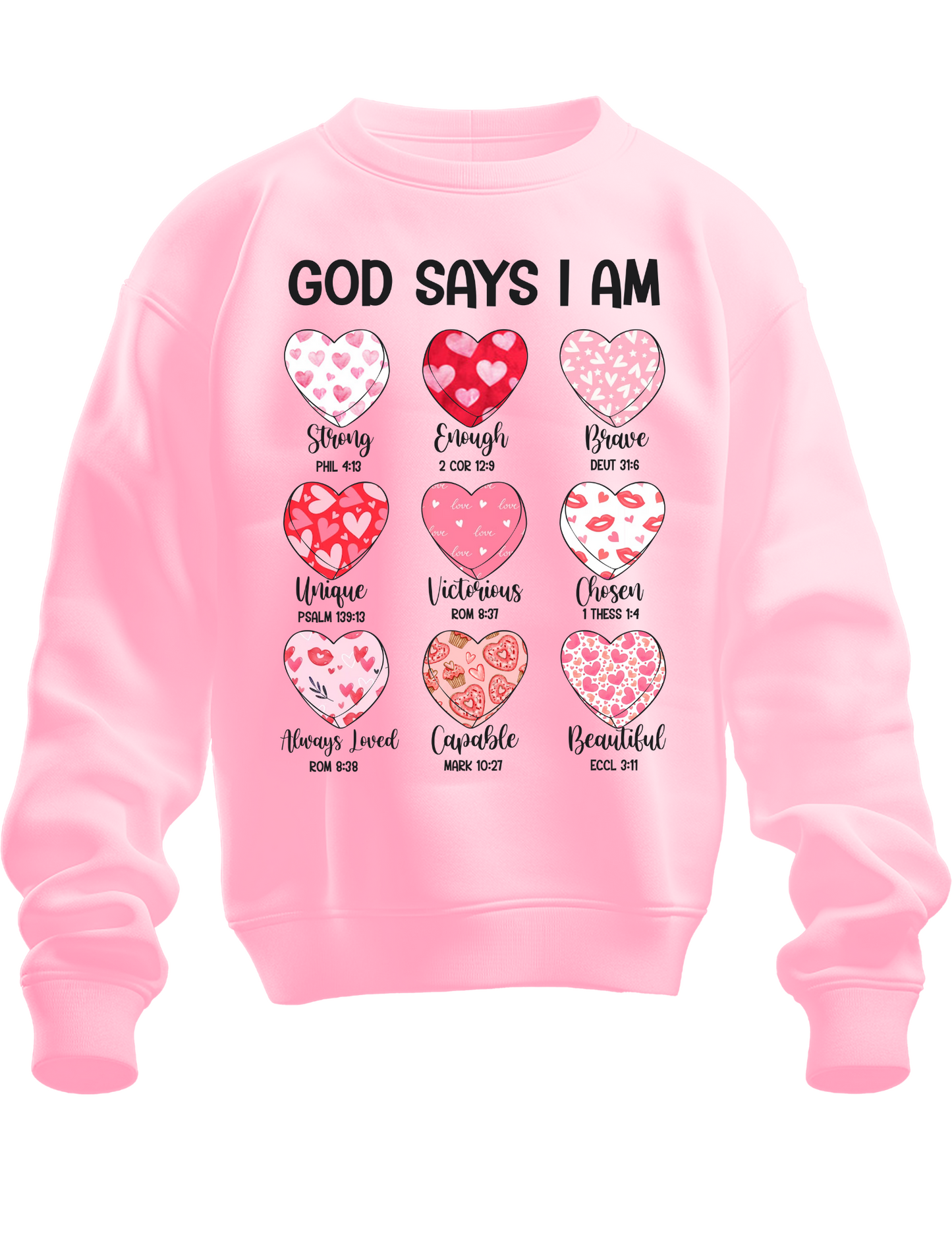 God Says I Am (Hearts)