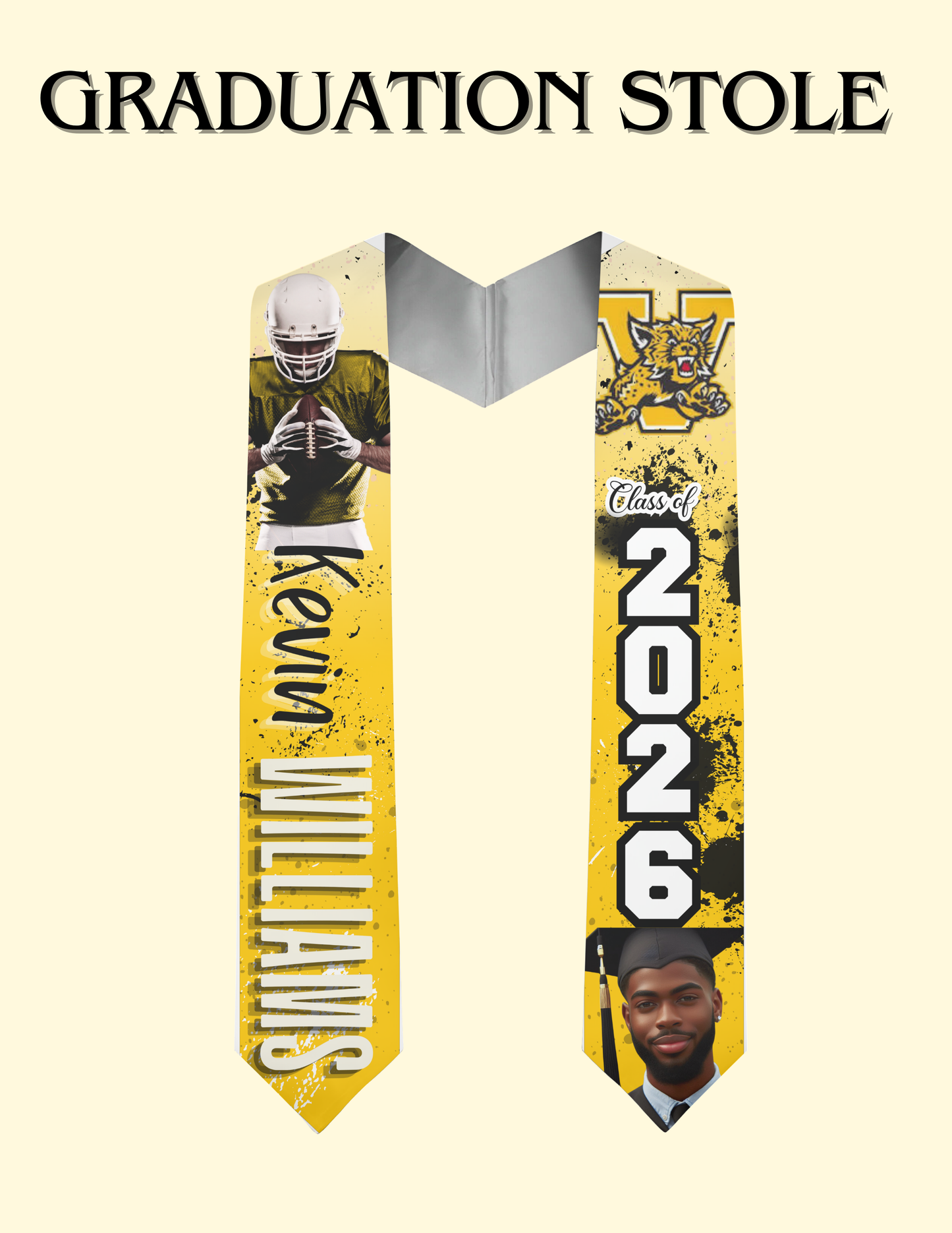 Graduation Stole and T-Shirt