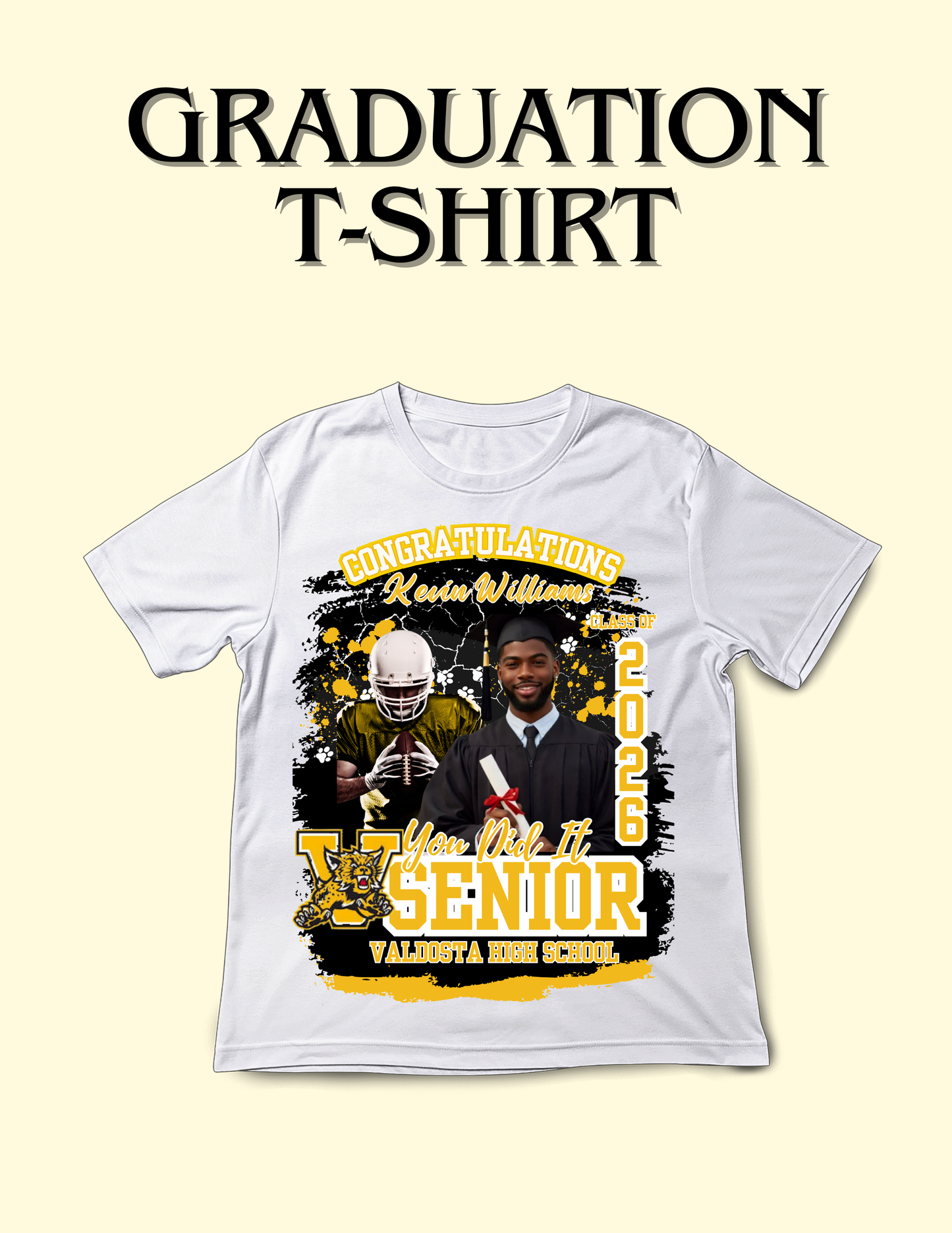 Graduation Stole and T-Shirt