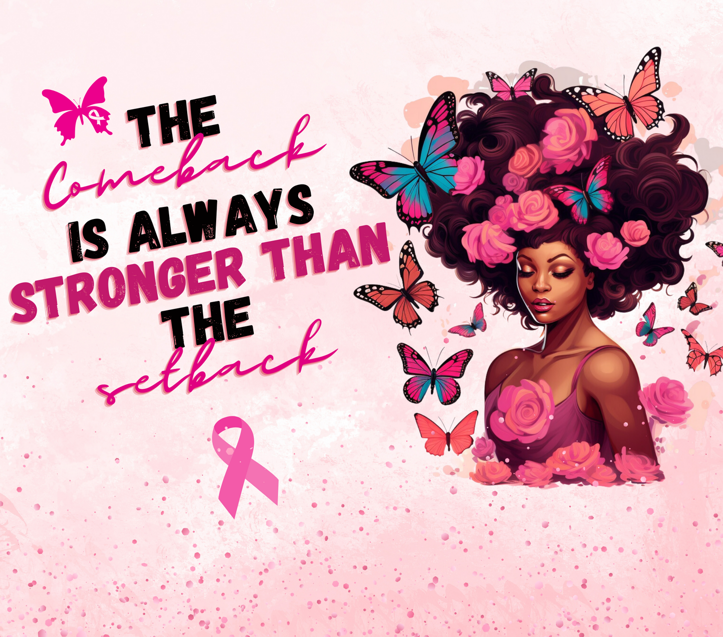 Breast Cancer Awareness Tumbler