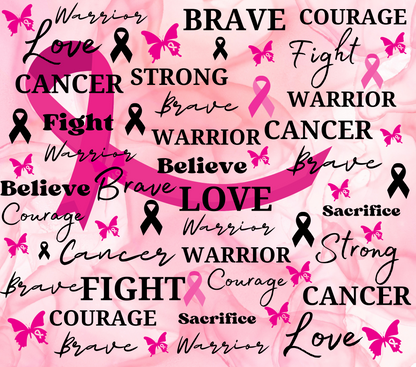 Breast Cancer Awareness Tumbler