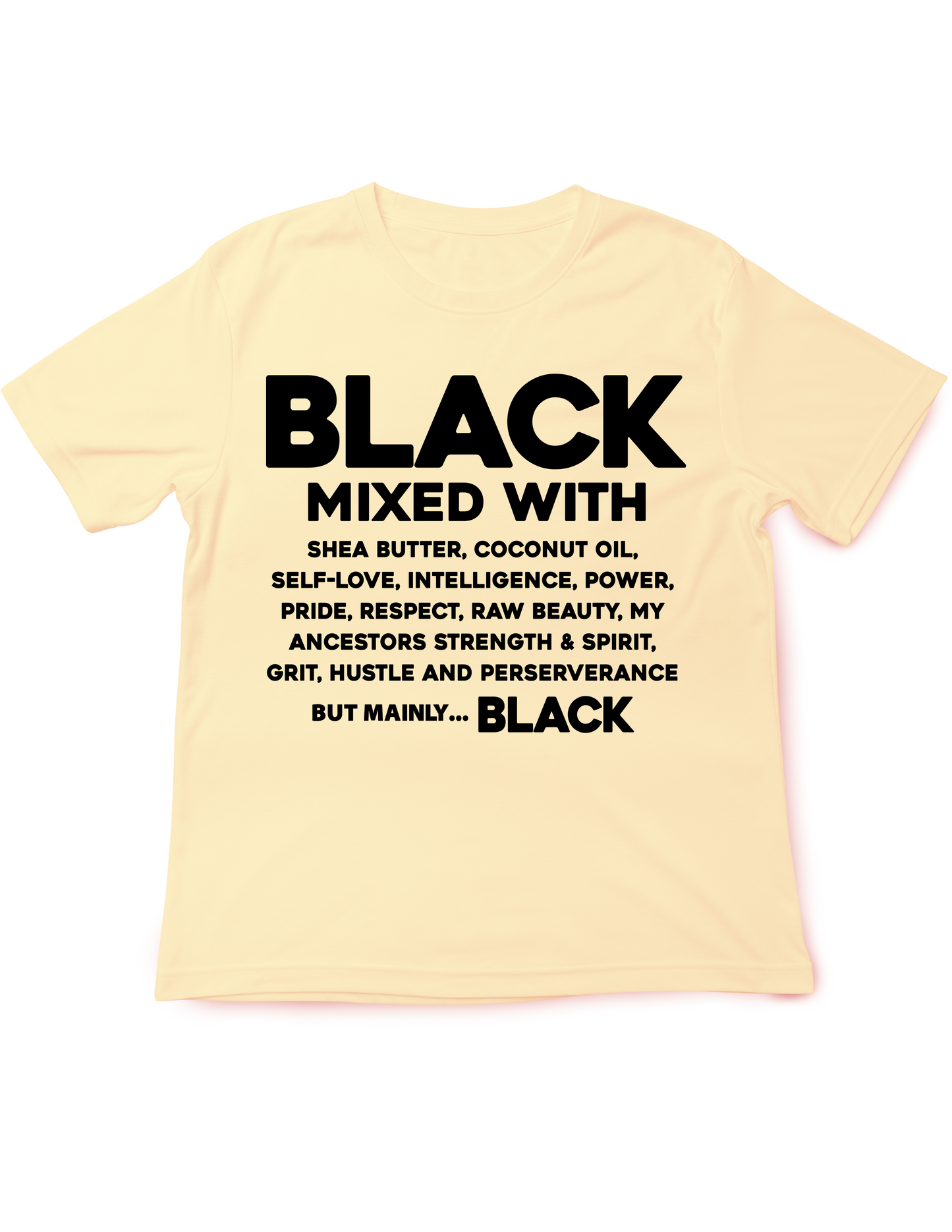 Black Mixed With....