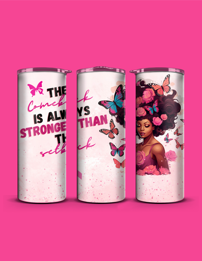Breast Cancer Awareness Tumbler