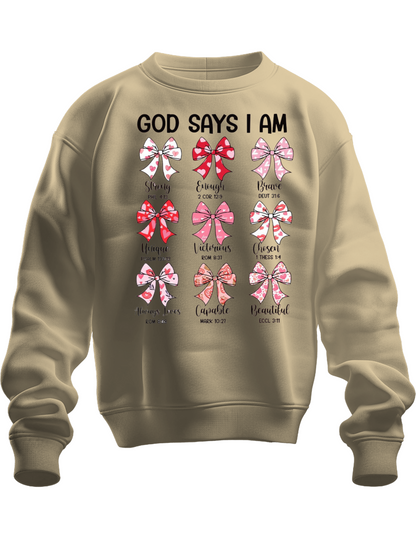God Says I am (Bows)